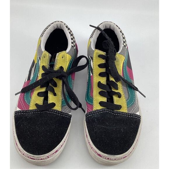 Vans Other - VANS Classic Low Top Multicolor Suede Size 3 Kids Youth
